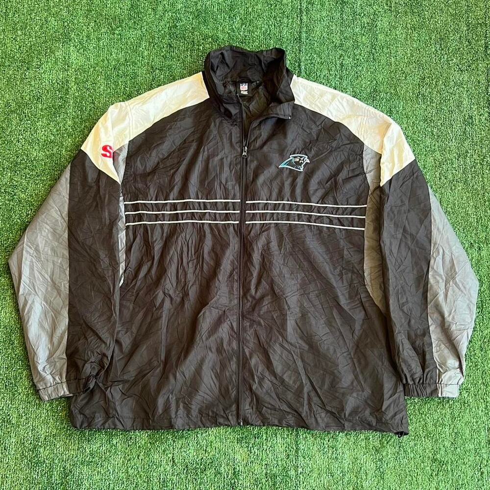 Carolina Panthers Reebok Windbreaker, Men's XXL